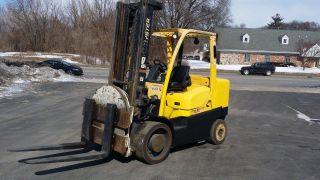 2007 Hyster S155ft 15,  000lbs Capacity Forklift W/rotator Diesel Engine photo
