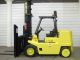 Hyster S155xl Cushion Forklift,  15,  000 Lb Two Stage Lift,  Sideshift,  Perkins Forklifts photo 1