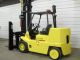 Hyster S155xl Cushion Forklift,  15,  000 Lb Two Stage Lift,  Sideshift,  Perkins Forklifts photo 2