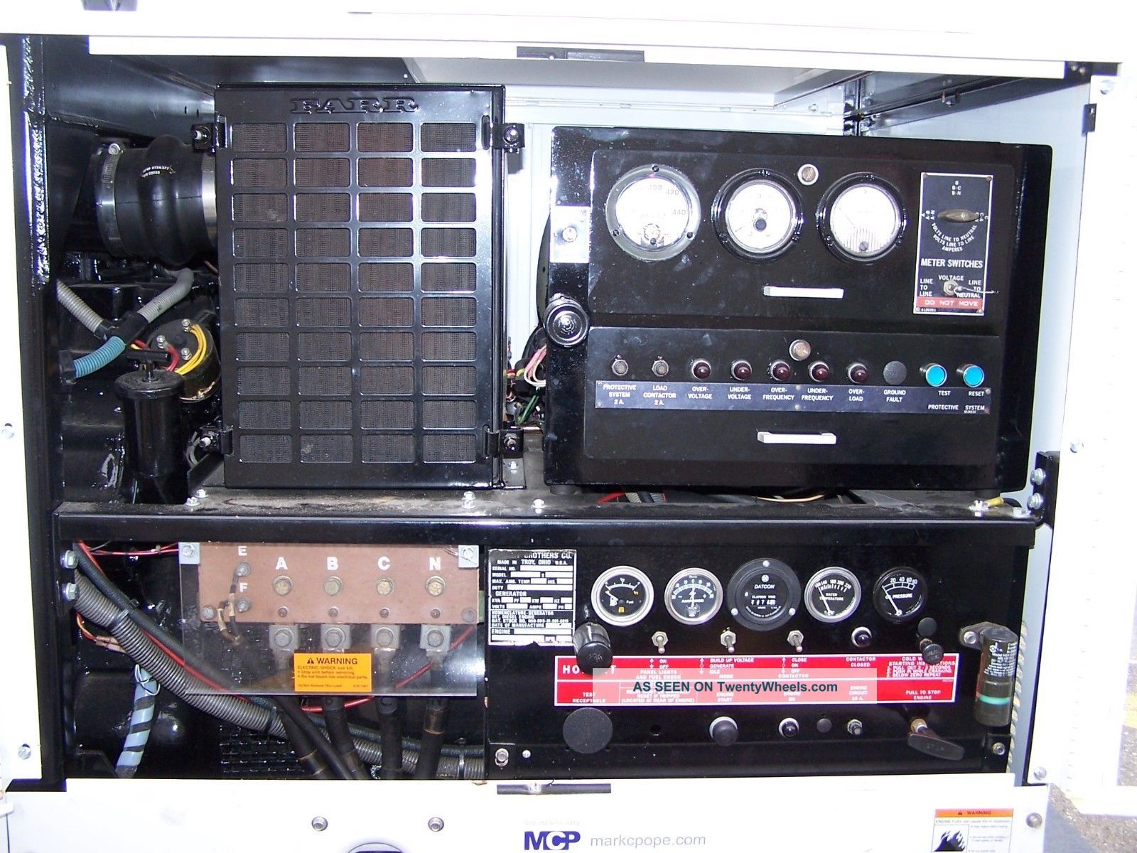 Hobart Aviation Diesel Gpu 400 Ground Power Unit 90g20p