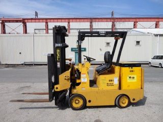 Drexel Electric 3,  000 Lbs Forklift Narrow Aisle Swing Mast - Quad Mast 252in photo