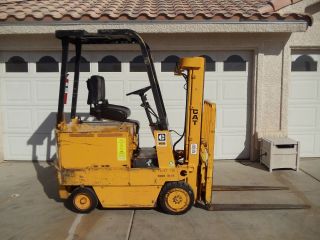 Caterpillar Electric Forklift,  3000lb Cap,  Good Battery,  Includes Charger photo