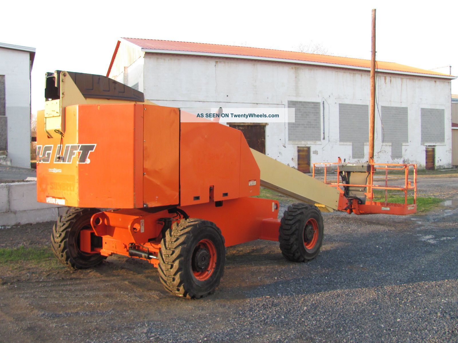 Jlg 601s, Manlift, Duetz Diesel, Boom Lift, 4x4 Drive, 60 ' Lift, Genie