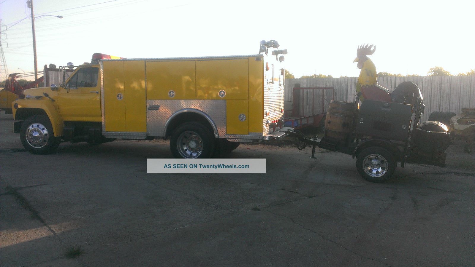 1986 Ford F600 Daycab Semi Trucks photo