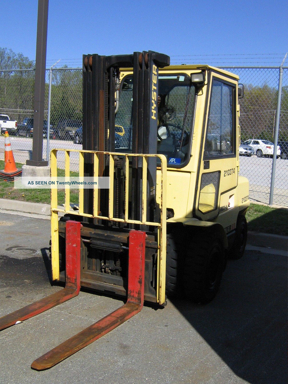 1998 Hyster Forklift – Model H60xm Vin H177b02529v Forklifts photo