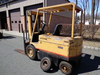 Hyster Electric 60 Forklift Fork Truck Everything Works Includes Charger photo