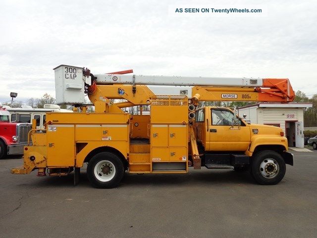 2000 Gmc 7500 Bucket Boom Truck