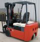 Nissan Model Tn01l18hv (2004) 3500lbs Capacity 3 Wheel Electric Forklift Forklifts photo 1
