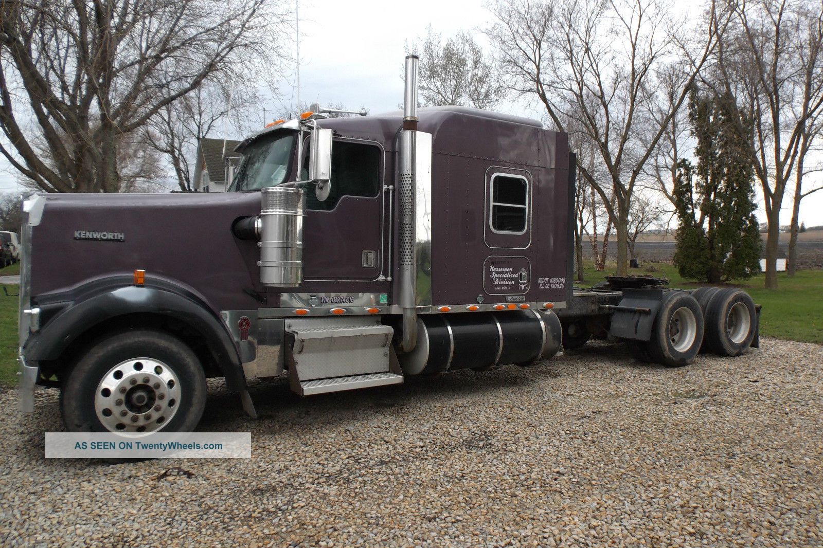 2001 Kenworth W900 Sleeper Semi Trucks photo
