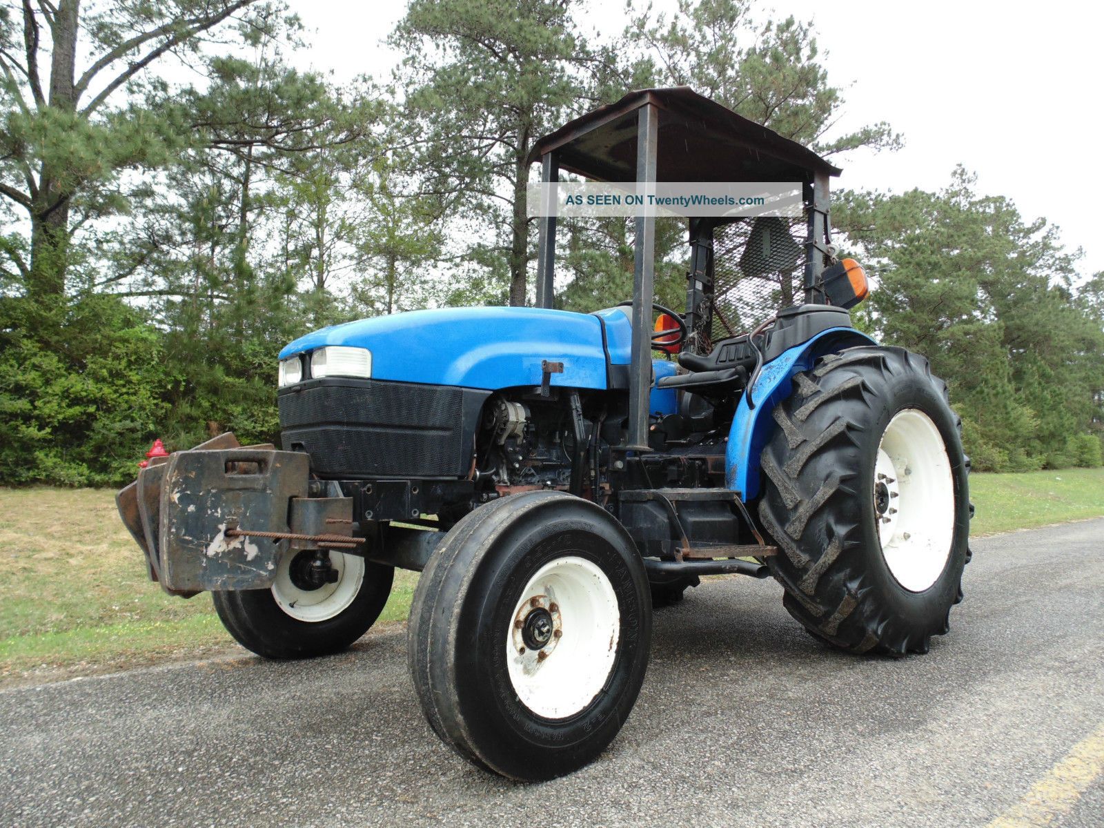 2004 Holland Tn65 Tractor 65 Horsepower Canopy 2wd In Mississippi Tractors photo