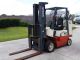 1997 Nissan Optimum 80 Propane Eng.  8000 Lb.  Box Car Fork Lift Forklifts photo 1