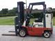 1997 Nissan Optimum 80 Propane Eng.  8000 Lb.  Box Car Fork Lift Forklifts photo 2