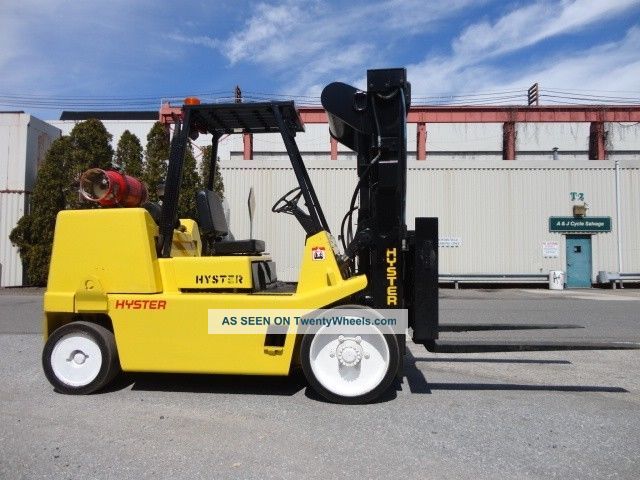 2006 Hyster 18,  000 Lbs Forklift - Fork Positioneers - - Riggers Truck Forklifts photo