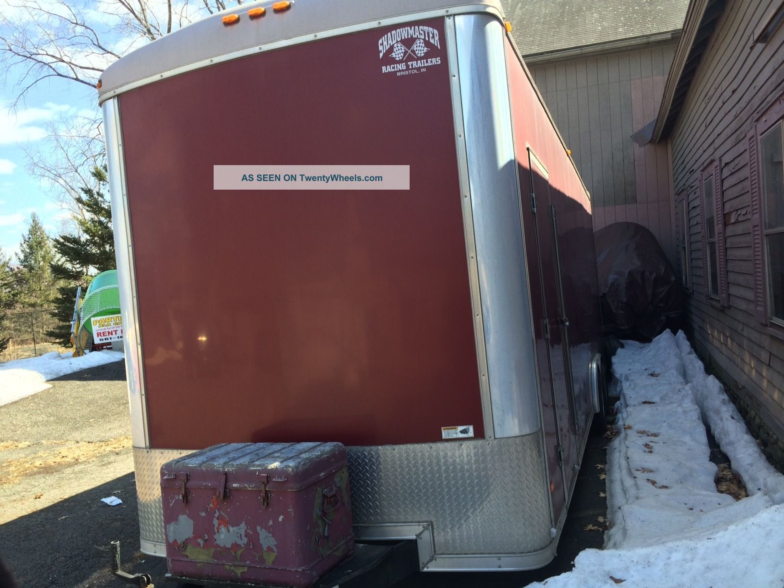 Enclosed Trailer, Concession Trailer, Car Transport Tires