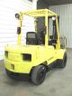 Hyster H60xm 6,  000 Diesel Forklift,  Dual Drive Wheels,  Triple Mast,  Pneumatic Forklifts photo 3