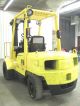 Hyster H60xm 6,  000 Diesel Forklift,  Dual Drive Wheels,  Triple Mast,  Pneumatic Forklifts photo 4