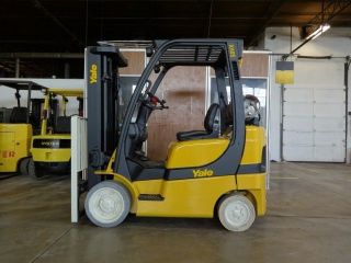 2008 Yale Glc050vx Forklift 5000lb Cushion Lift Truck Hi Lo photo