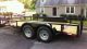 2014 6.  4x14 Foot Tandem Axle Dove Tail Trailer 7000 Pound Capacity. Trailers photo 5