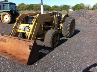 Ford 345c 4 Wheel Drive Diesel Tractor Loader photo