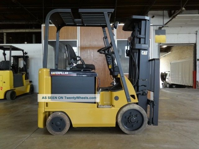 2007 Caterpillar Cat E5000 - Ac Forklift 5000lb Cushion Lift Truck Forklifts photo