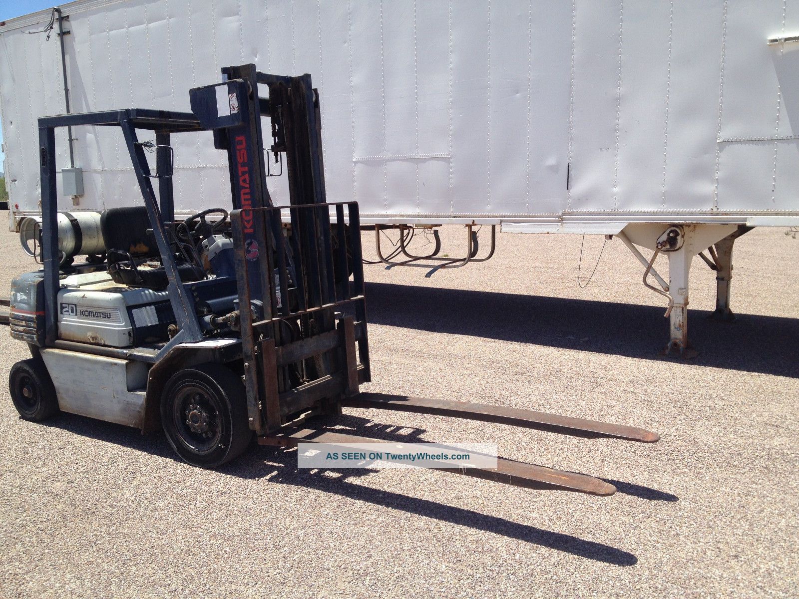 Komatsu Forklift G20 4000 Lbs Propane 4cylinder Forklifts photo