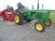 John Deere 4020 With Lowery 12ft Bat Wing Brush Hog In Pa Tractors photo 1