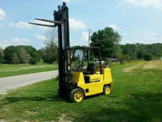 1999 Hyster 80 Forklift 8900lbs Propane photo