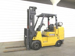 2006 Cat Gc45k 10,  000 Forklift,  Triple,  Sideshift,  Tires Only 3,  218 Hours photo