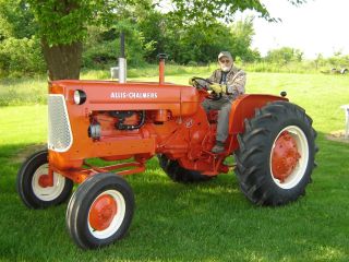 Restored Allis Chalmers 1959 D - 17 Tractor photo