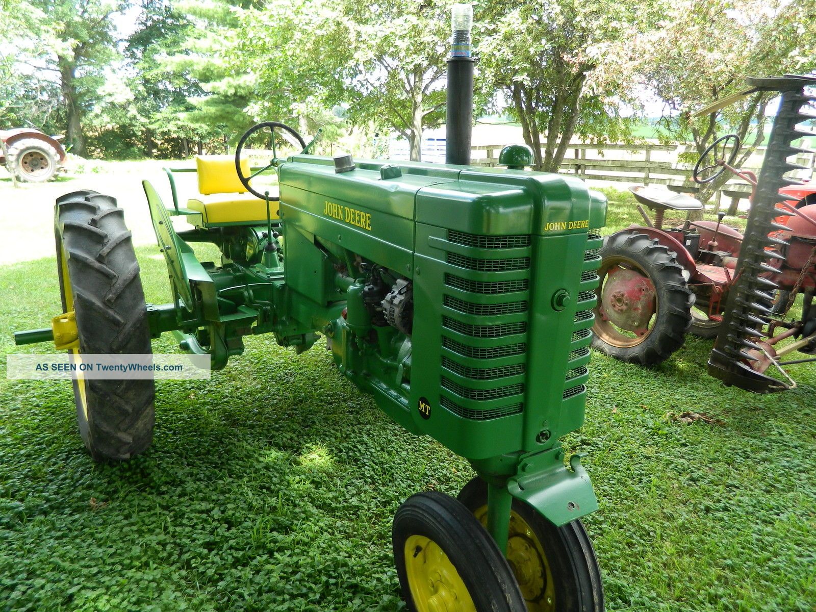 John Deere Mt Tractor Antique & Vintage Farm Equip photo