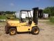 1990 Hyster H110xl 11,  000 Pound Pick Forklift Perkins Diesel 3 Stage Side Shift Forklifts photo 2