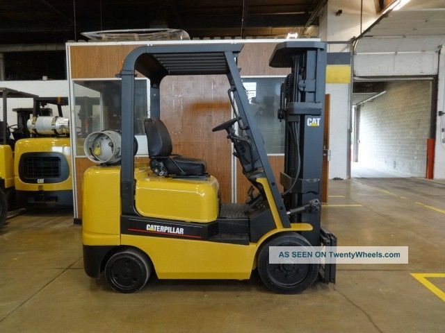 2000 Caterpillar Cat Gc25k Forklift 5000lb Cushion Lift Truck Forklifts photo