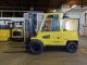 2003 Hyster H100xm Forklift 10000lb Pneumatic Lift Truck Forklifts photo 3