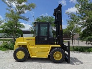 1997 Hyster H190xl Forklift 19000lb Pneumatic Lift Truck photo