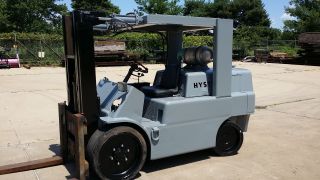 Hyster Forklift 20,  000 Lbs Plus Modified With Boom Riggers photo