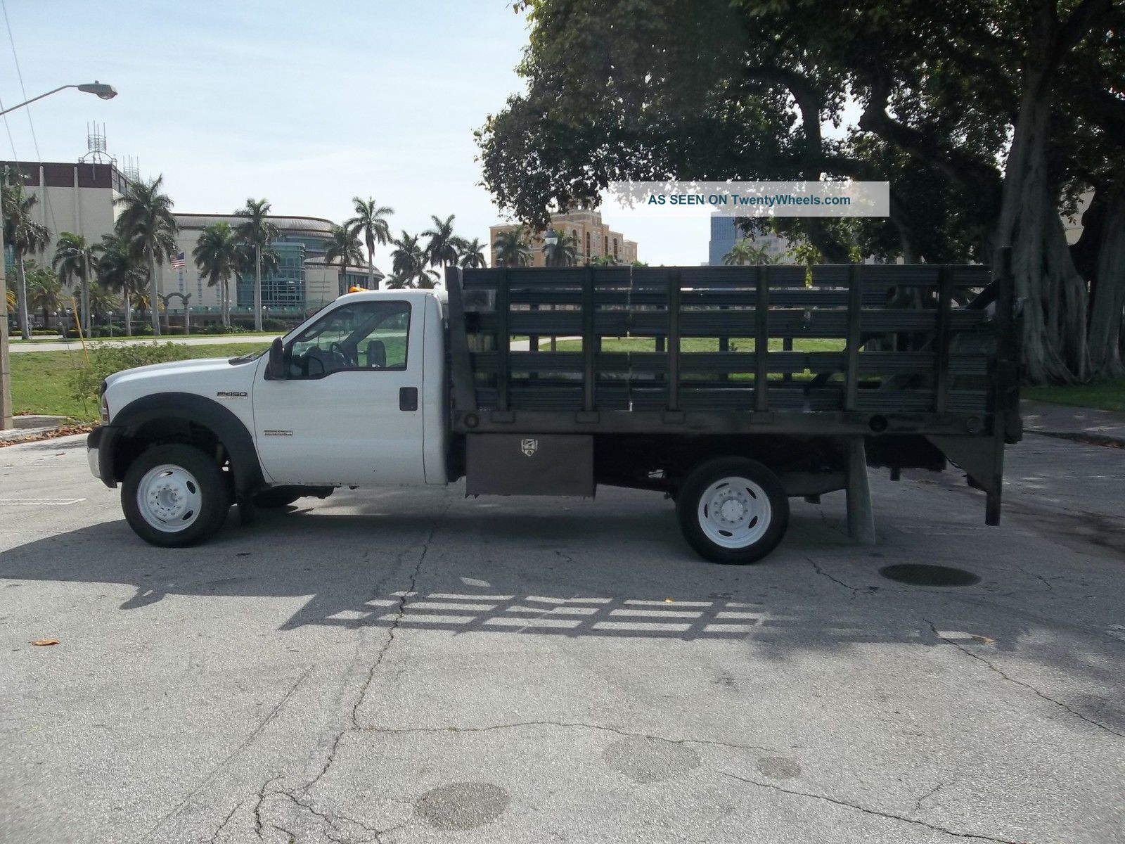 2006 Ford F450 Stakeside Flatbed W/liftgate Diesel Florida Other Medium Duty Trucks photo