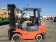 Toyota Forklift 2006 6500lbs 3 Stage Gies 15 High Auto Trans Forklifts photo 1