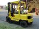 Hyster H65xm 6,  500 Pnuematic Forklift,  Solids,  2 Stage Mast,  1,  753 Hrs Forklifts photo 5