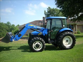 1 Owner: 2008 Holland Td80d Cab+loader+4x4 With 843hours @@@ photo