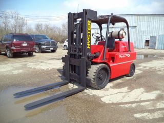 Hyster S150a,  15,  000,  15000 Cushion Tired Forklift,  W/ Powershift Transmission photo
