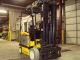 2005 Yale Erc060 6000 Lb Capacity Electric Forklift Cushion Tires Quad Mast Forklifts photo 6
