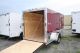 2015 6x12 Enclosed Cargo Trailer Motorcycle V - Nose 6 X 12 Covered Harley Bike Trailers photo 3