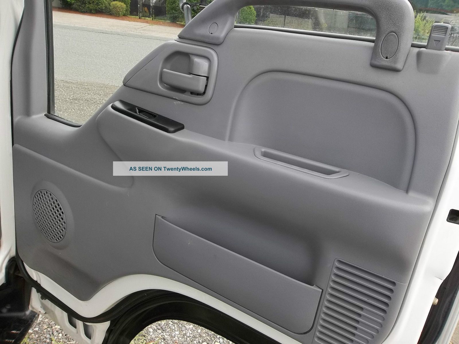 Lloyd Mats Gray Rubber Floor Mat For 2007-2023 Isuzu NPR, NQR, NRR (Diesel Only) – Front