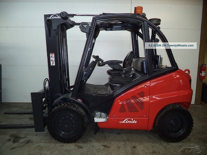 2007 Linde H40d 8000 Lb Capacity Forklift Lift Truck Solid Pneumatic Tire Forklifts photo