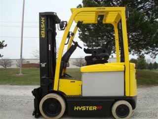 2009 Hyster E60xn - 33 6000 Lb Capacity Electric Forklift Lift Truck,  Ee Rated photo