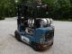 Caterpillar Mitsubishi Gc25 Forklift Lp 5000lb Cat,  Capacity - 3 Stage Side Shift Forklifts photo 11