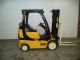 2005 Yale Glc050vx 5000 Lb Capacity Forklift Lift Truck Cushion Tires 3 Stage Forklifts photo 4