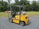 Yale Glp050,  5,  000 Pneumatic Tire Forklift,  Lp Gas,  Two Stage,  Runs Good Forklifts photo 1