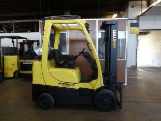 2008 Hyster S60ft Forklift 6000lb Cushion Lift Truck photo