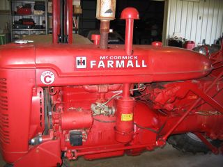 Farmall C Tractor photo